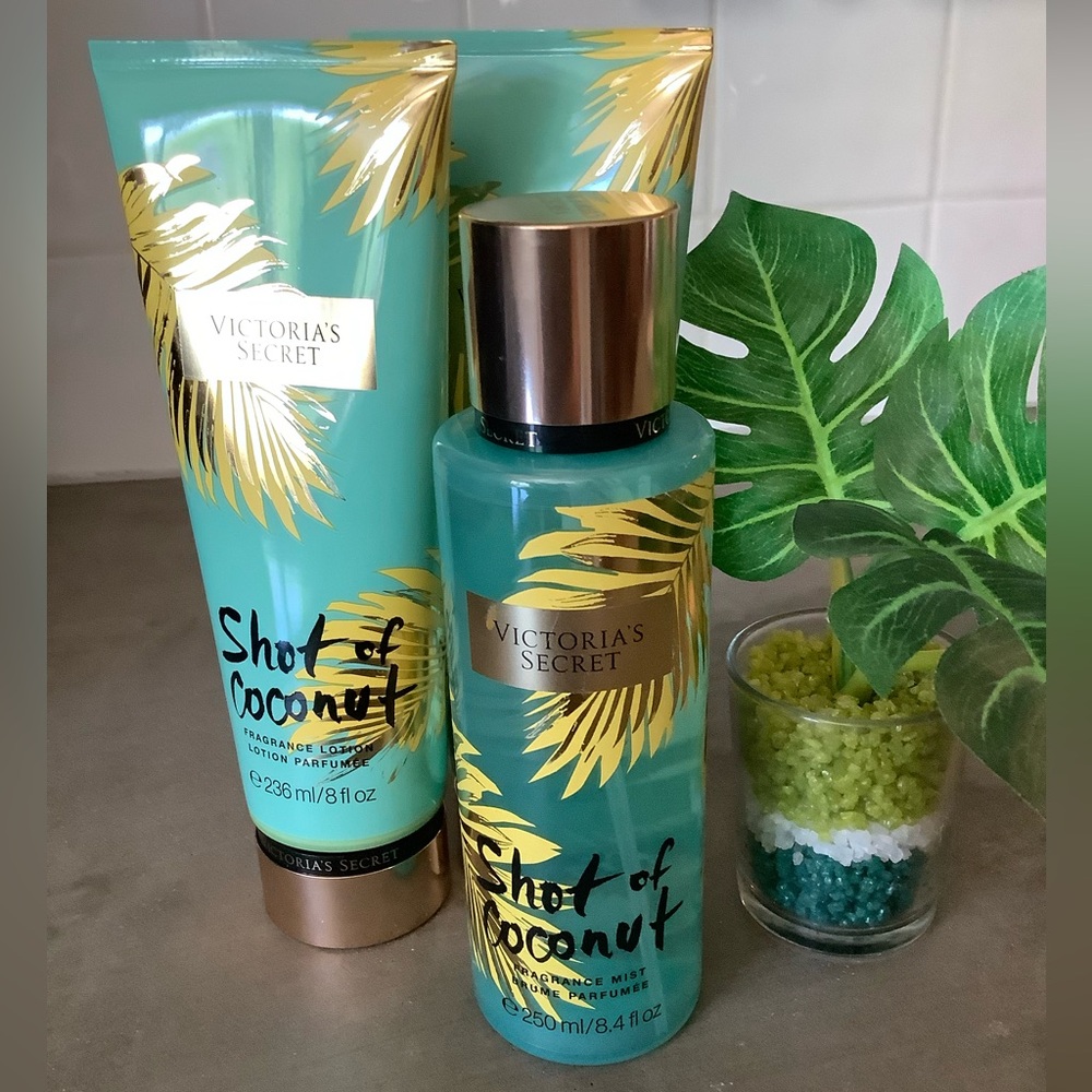 Victoria's Secret "Shot of Coconut" Bundle-Never Been used! NWT
